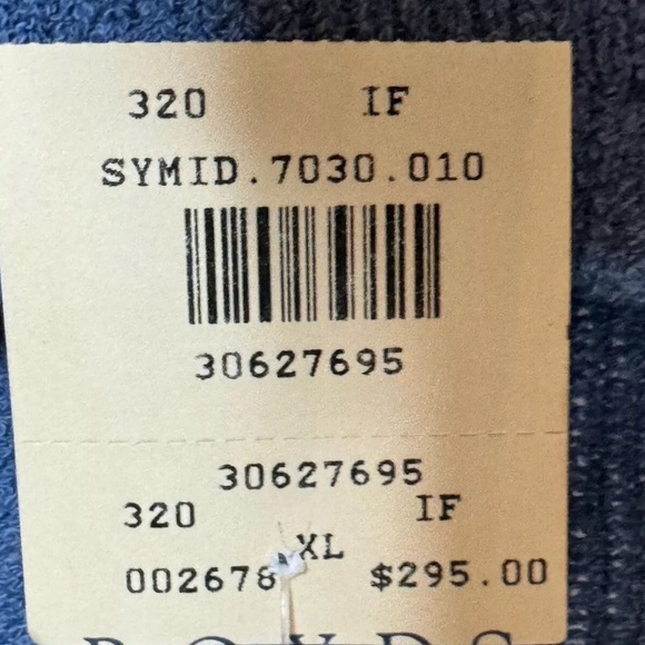 NWT Men’s 04651/ A Trip In A Bag Colic’s Crew Sweater Sz Xl $295 - Picture 4 of 5